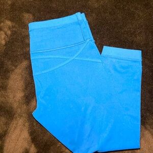 Lululemon Blue Leggings Crop 21"